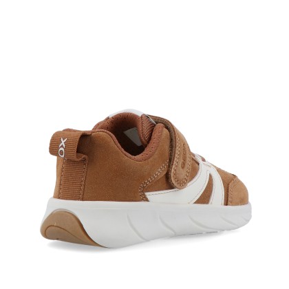 Geox J Foot-run Caramel/white