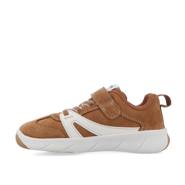 Geox J Foot-run Caramel/white