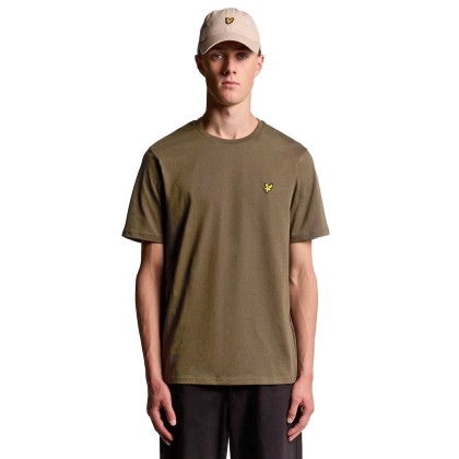 Lyle&Scott T-shirt Plain Olive Lyle&Scott T-shirt Plain Olive