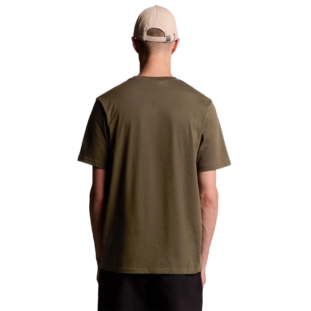Lyle&Scott T-shirt Plain Olive
