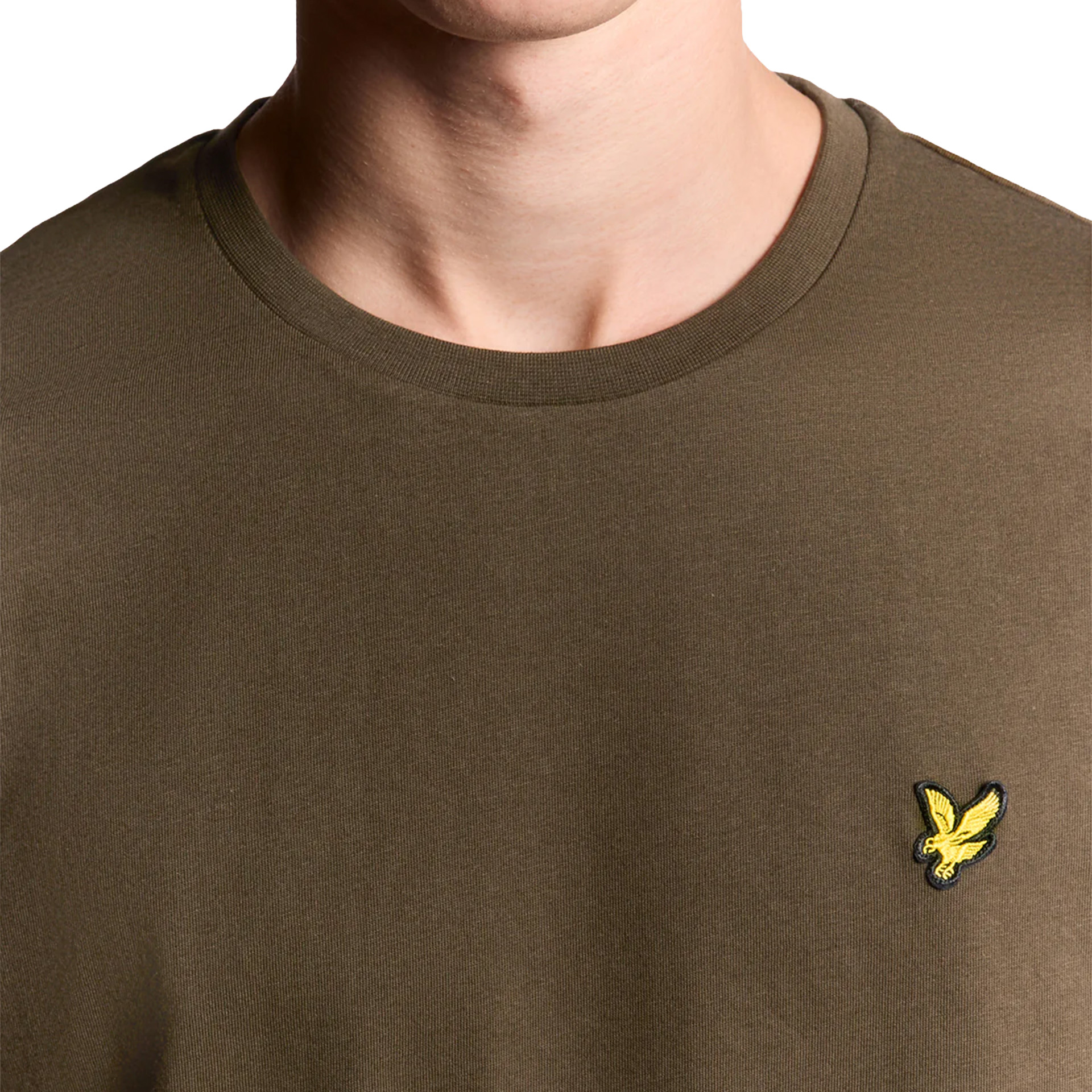 Lyle&Scott T-shirt Plain Olive