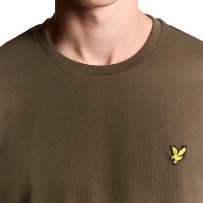Lyle&Scott T-shirt Plain Olive Lyle&Scott T-shirt Plain Olive