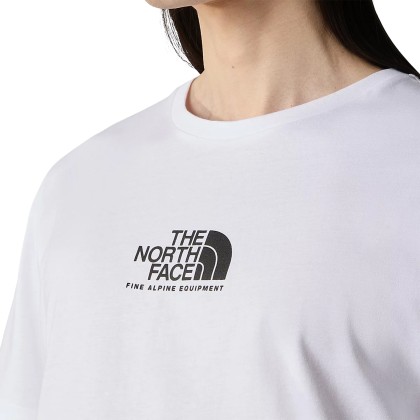 The North Face T-shirt Fine Alp Eqp Whitee The North Face T-shirt Fine Alp Eqp Whitee