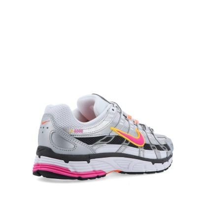 Nike P-6000 White/laser Fuchsia-mtlc Platinum