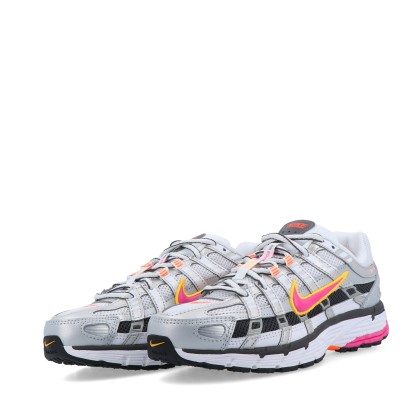 Nike P-6000 White/laser Fuchsia-mtlc Platinum