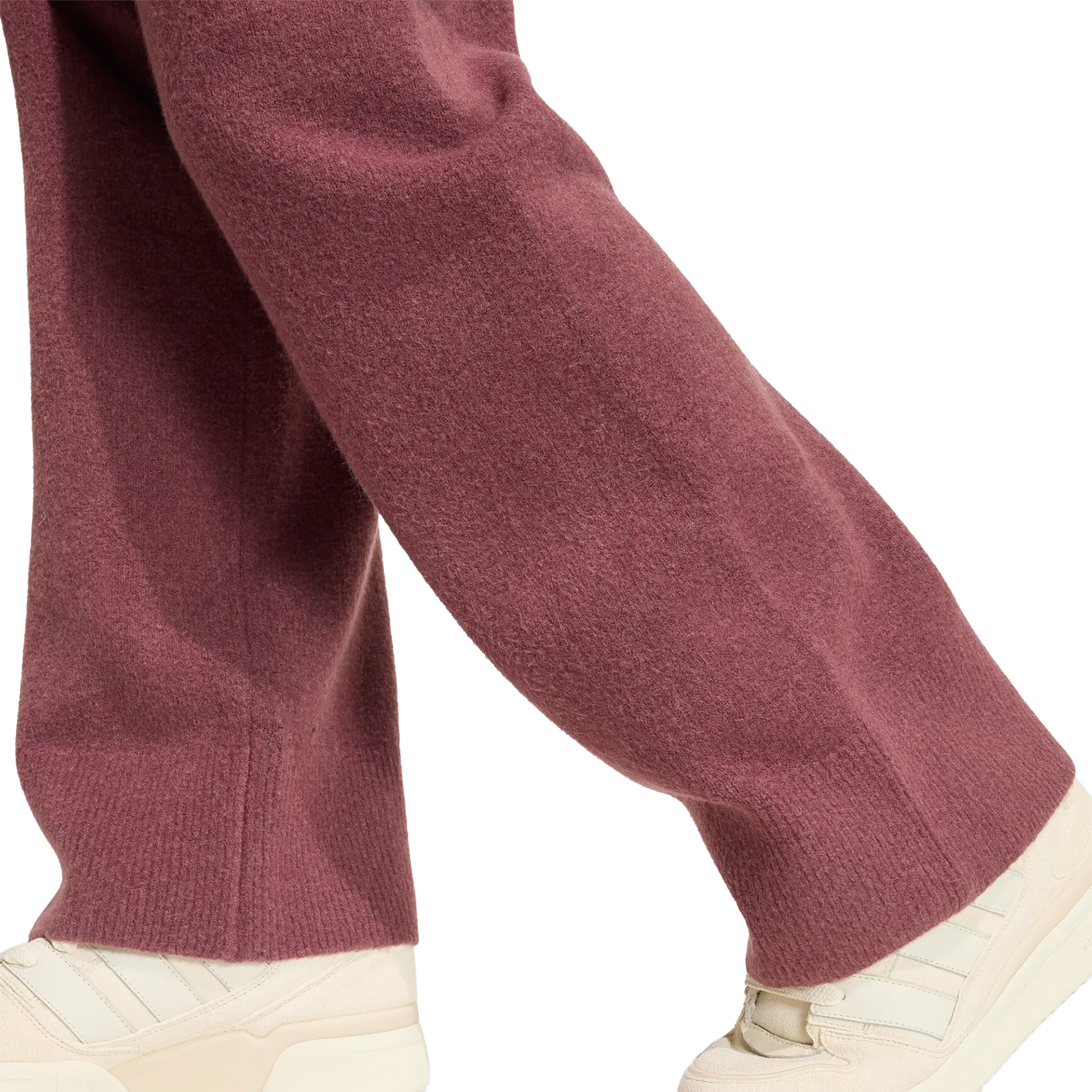 adidas Originals Calça Essentials Knit Brown / Quiet Crimson