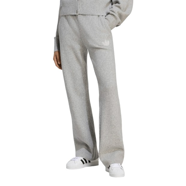 adidas Originals Calça Essentials Knit Grey / Medium Grey Heather