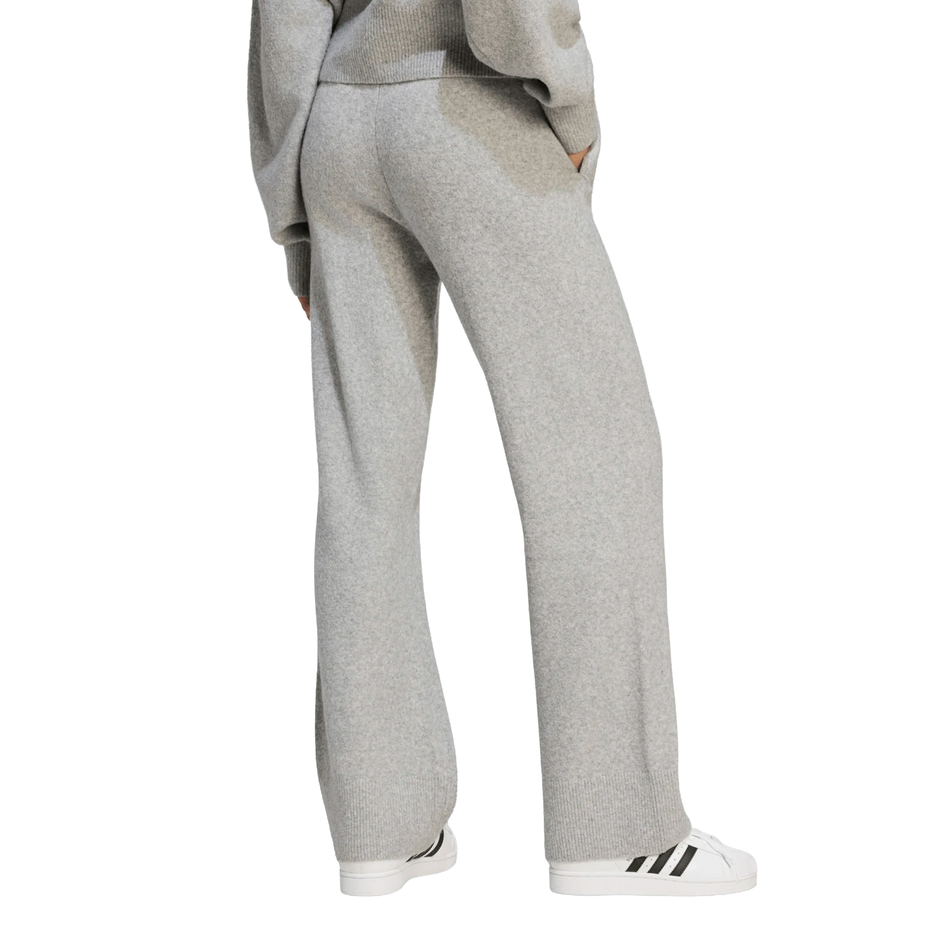 adidas Originals Calça Essentials Knit Grey / Medium Grey Heather