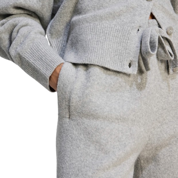 adidas Originals Calça Essentials Knit Grey / Medium Grey Heather
