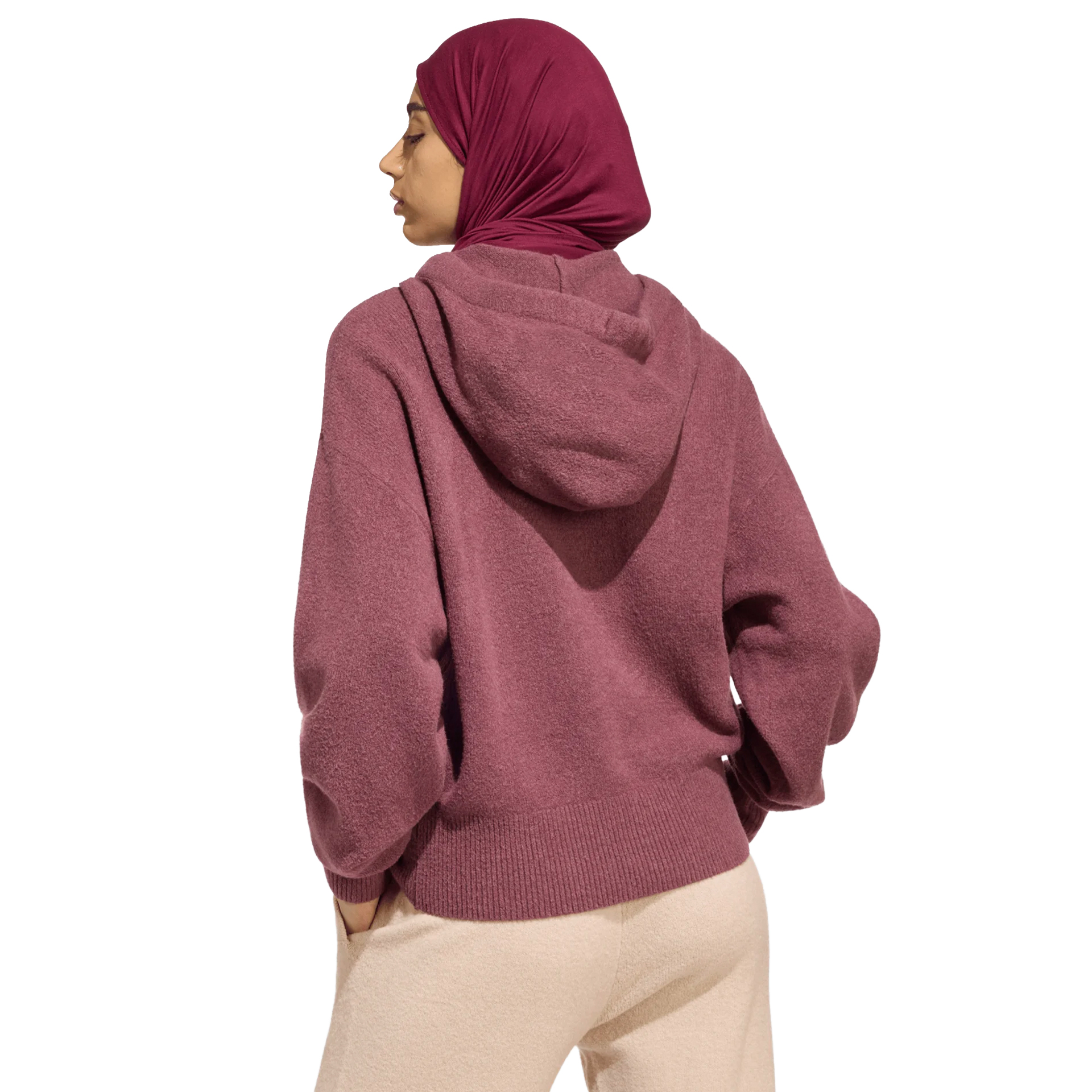 adidas Originals Sweat Essentials Knit Brown / Quiet Crimson