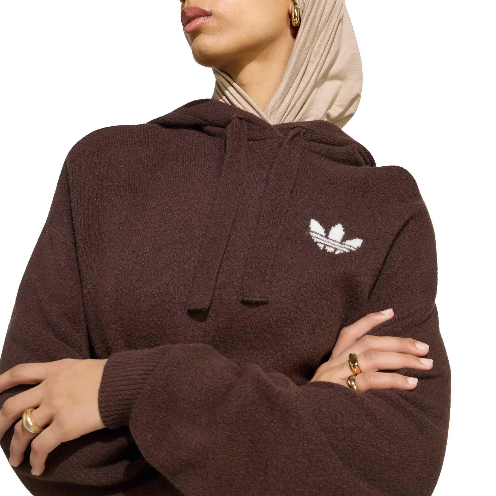 adidas Originals Sweat Essentials Knit Brown / Aurora Coffee