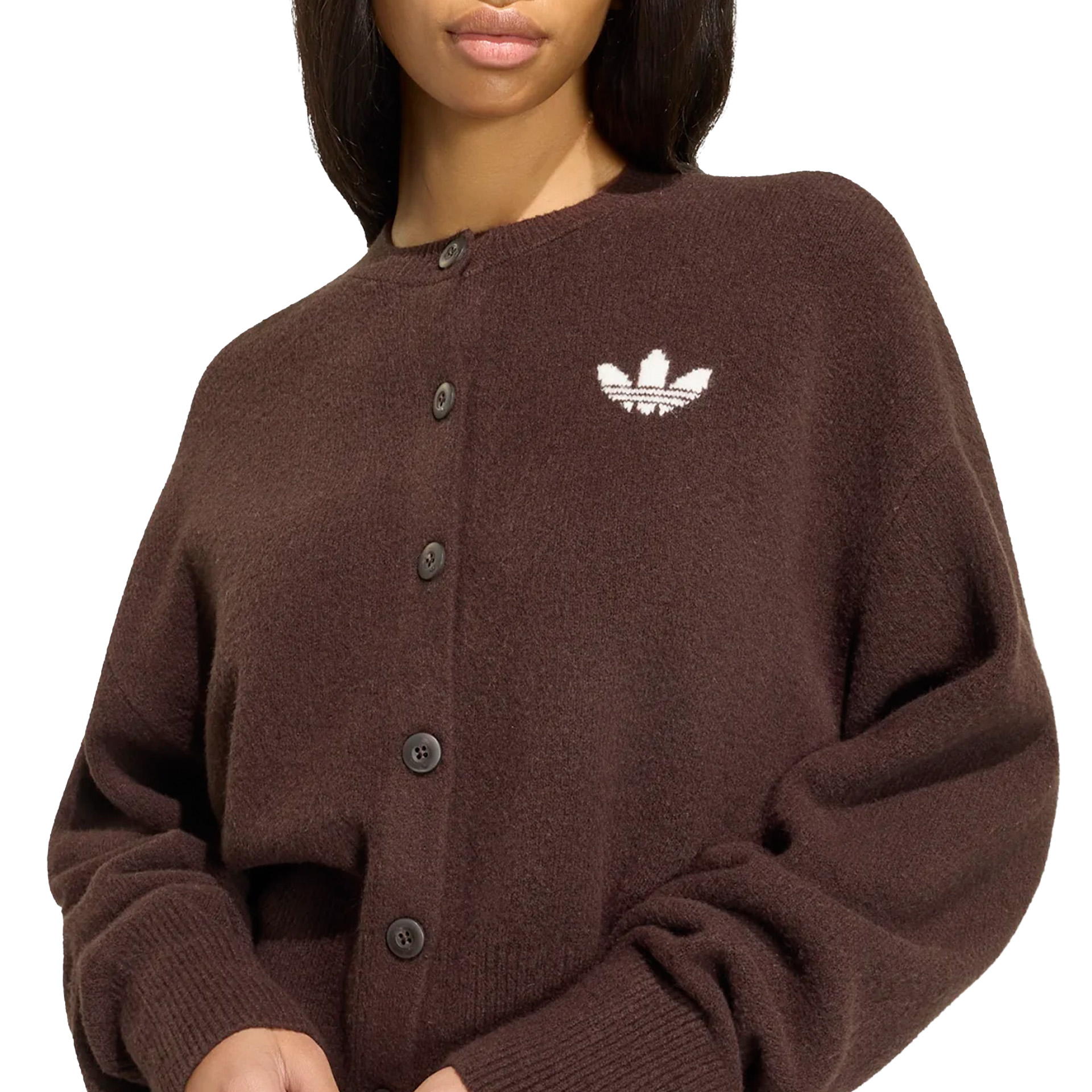 adidas Originals Casaco Essentials Knit Brown / Aurora Coffee