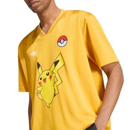 adidas Originals T-shirt Pok�mon Pikachu Jersey Yellow / Preloved Yellow