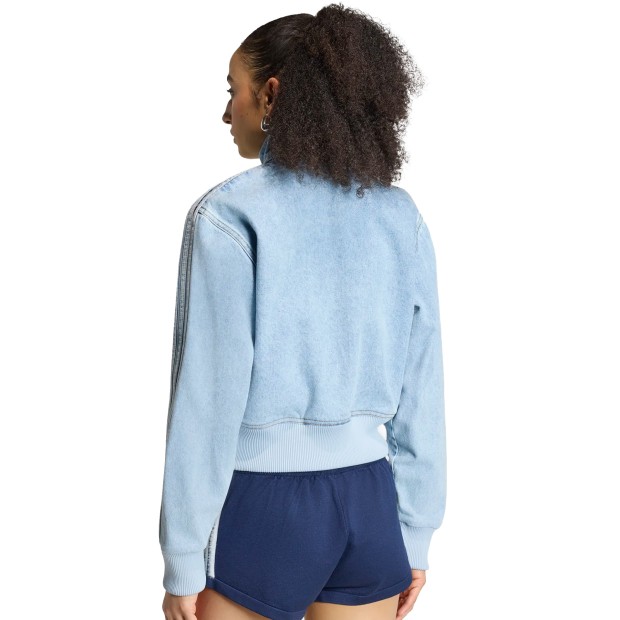 adidas Originals Casaco Firebird Denim Light Denim