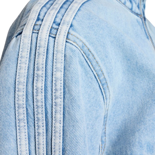 adidas Originals Casaco Firebird Denim Light Denim