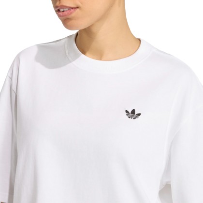 adidas Originals T-shirt Essentials Crop White