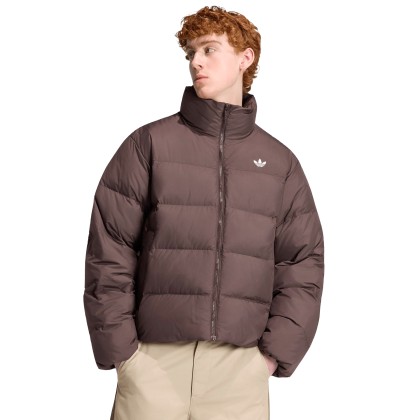 adidas Originals Casaco Stand Collar Regen Brown / Aurora Coffee adidas Originals Casaco Stand Collar Regen Brown / Aurora Coffee