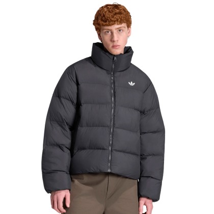 adidas Originals Casaco Stand Collar Regen Black adidas Originals Casaco Stand Collar Regen Black