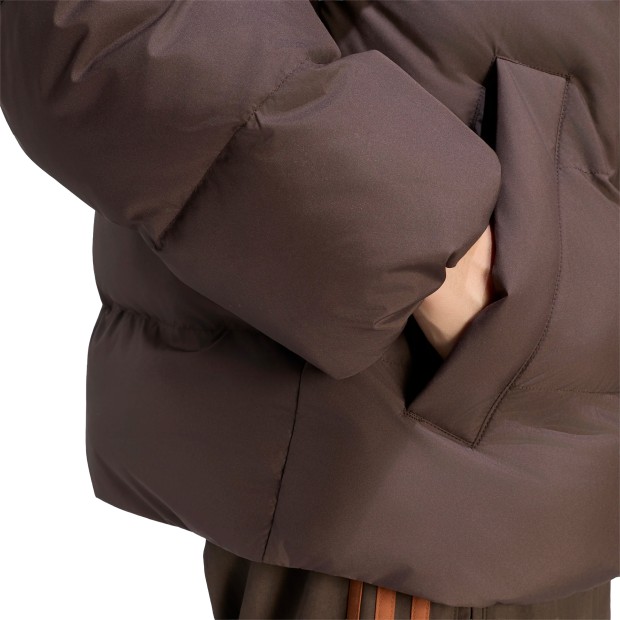 adidas Originals Casaco Hooded Regen Brown / Aurora Coffee