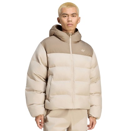 adidas Originals Casaco Hooded Regen Beige / Khaki Three adidas Originals Casaco Hooded Regen Beige / Khaki Three