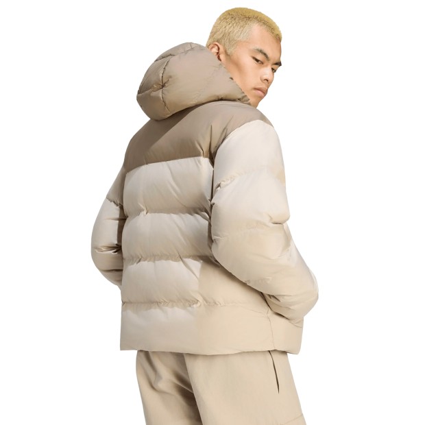 adidas Originals Casaco Hooded Regen Beige / Khaki Three