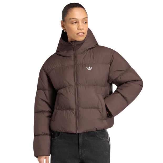 adidas Originals Casaco Hooded Padded Brown / Aurora Coffee