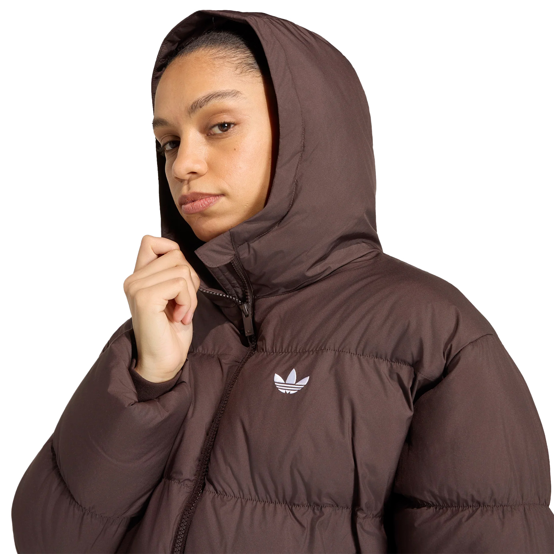 adidas Originals Casaco Hooded Padded Brown / Aurora Coffee