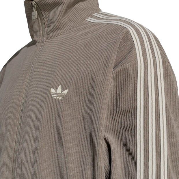 adidas Originals Casaco Firebird Corduroy Brown / Branch