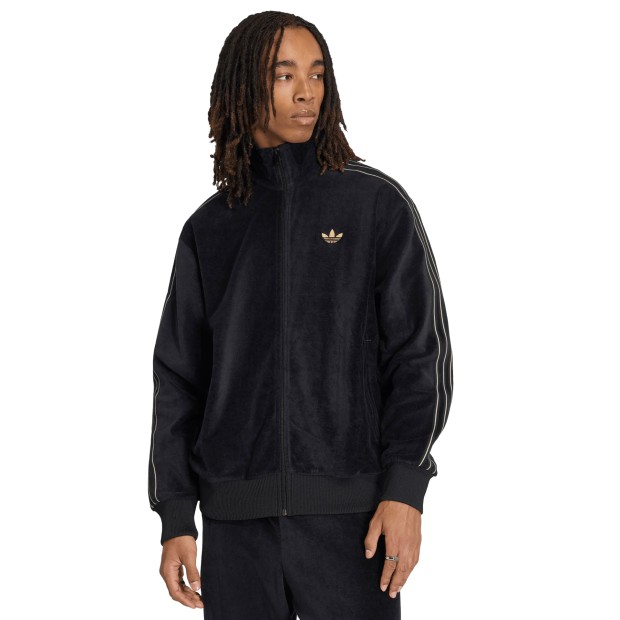 adidas Originals Casaco Firebird Velour Black