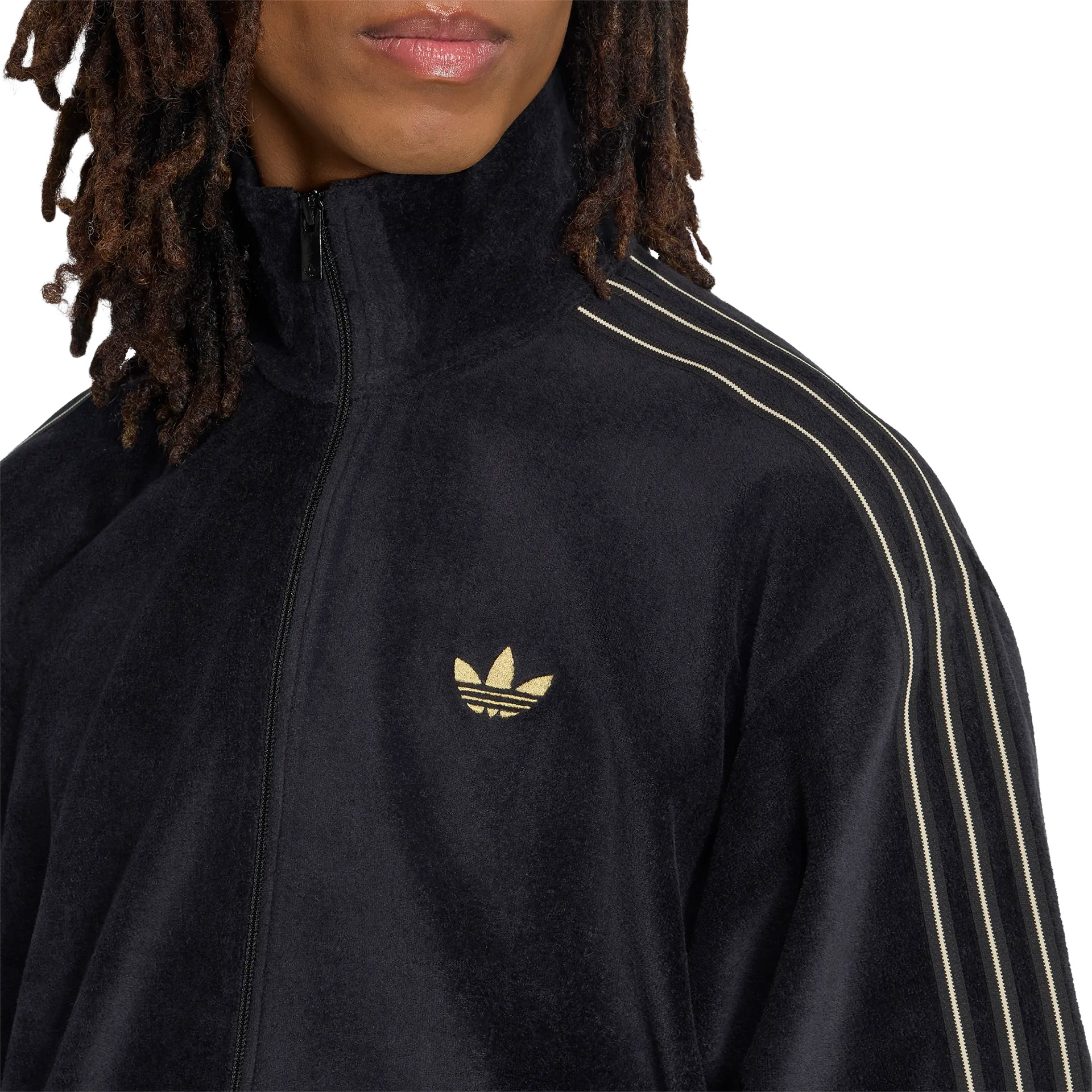 adidas Originals Casaco Firebird Velour Black