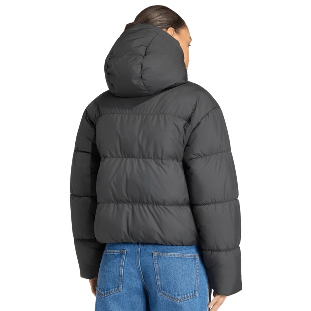 adidas Originals Casaco Hooded Padded Black