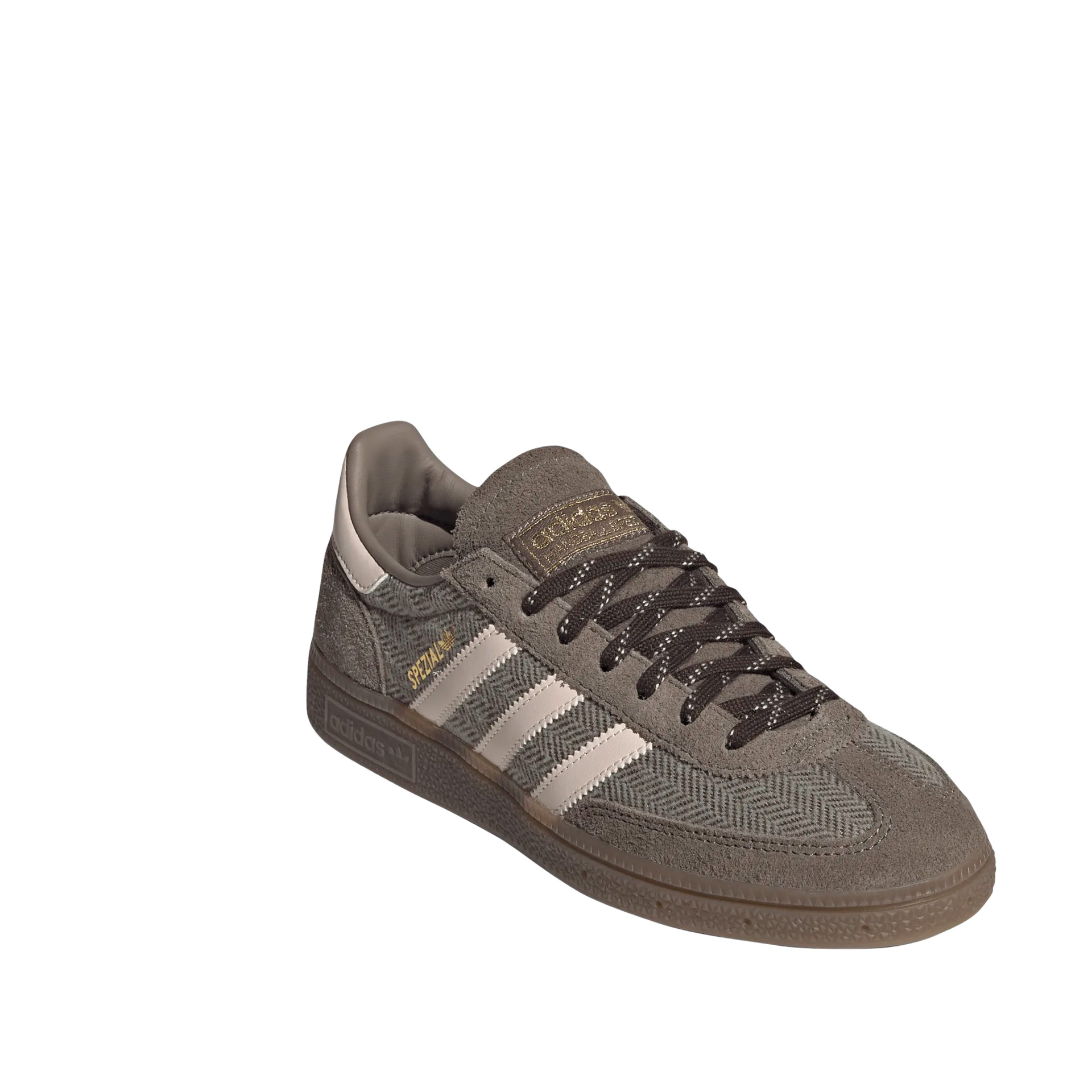 adidas Originals Handball Spezial W Blanch Brown / Wonder Quartz