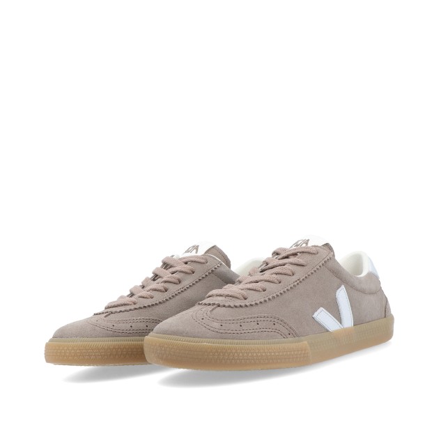 Veja Volley Suede Moonrock Silver