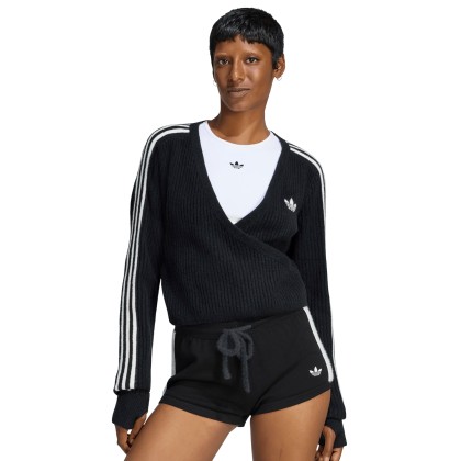 adidas Originals Adiluna S2 X Jennie Casaco Knitted Wrap Around Black