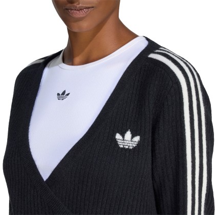adidas Originals Adiluna S2 X Jennie Casaco Knitted Wrap Around Black