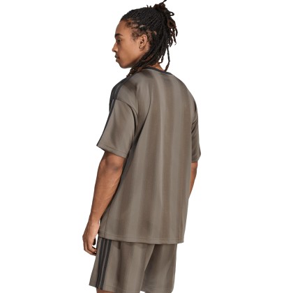 adidas Originals T-shirt Adicolor Jacquard Jersey Brown / Branch