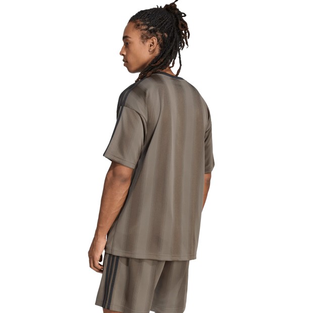 adidas Originals T-shirt Adicolor Jacquard Jersey Brown / Branch