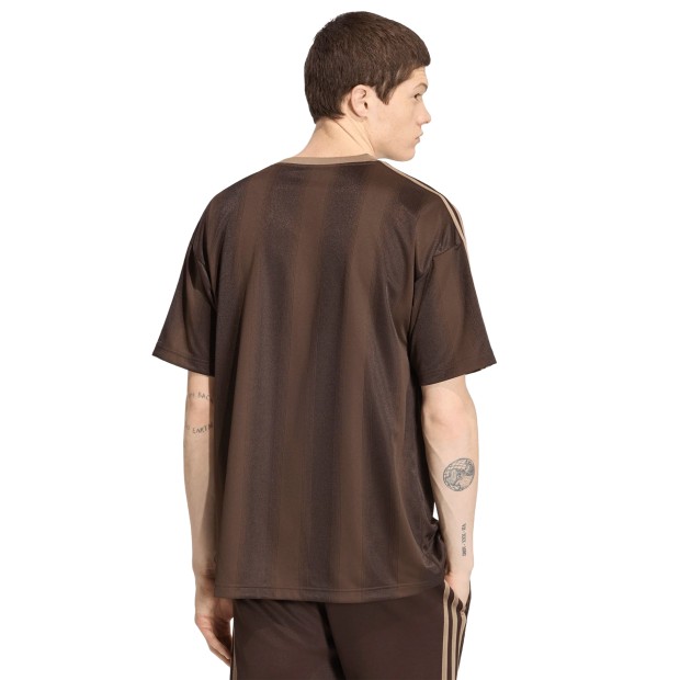 adidas Originals T-shirt Adicolor Jacquard Jersey Brown / Aurora Coffee