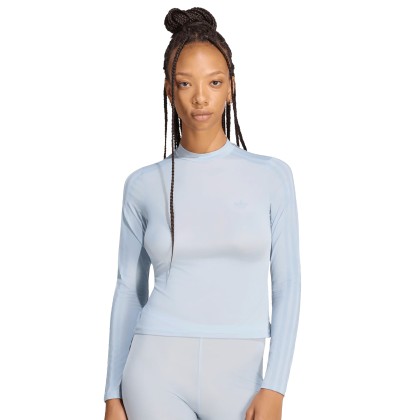 adidas Originals Adiluna S2 X Jennie Longsleeve Sheer Wonder Blue adidas Originals Adiluna S2 X Jennie Longsleeve Sheer Wonder Blue