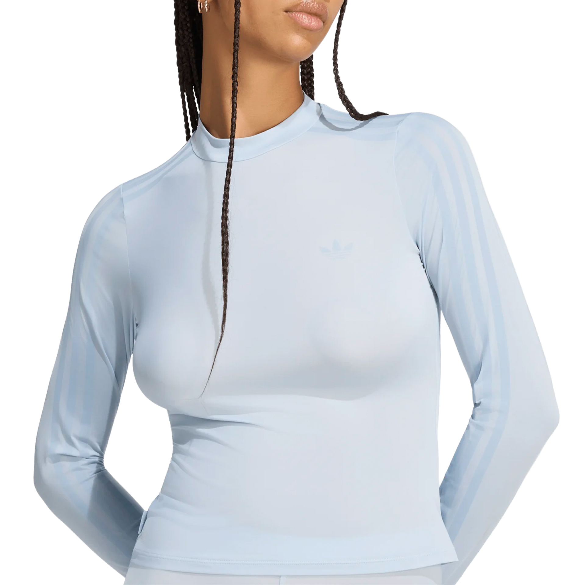 adidas Originals Adiluna S2 X Jennie Longsleeve Sheer Wonder Blue