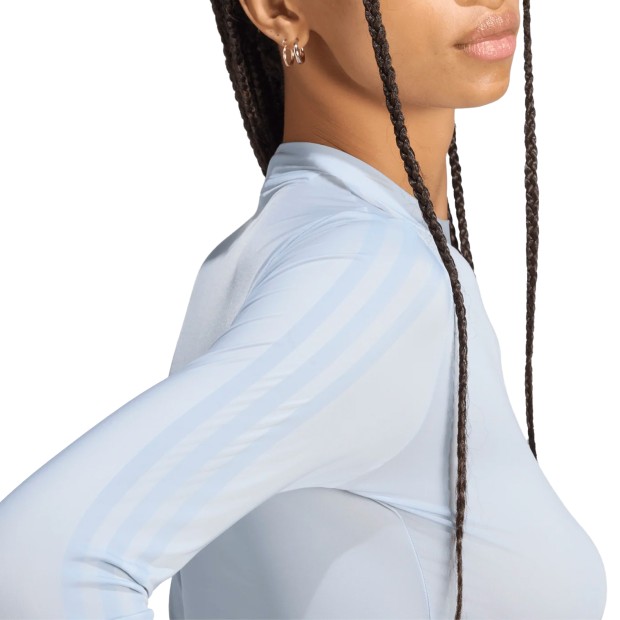 adidas Originals Adiluna S2 X Jennie Longsleeve Sheer Wonder Blue