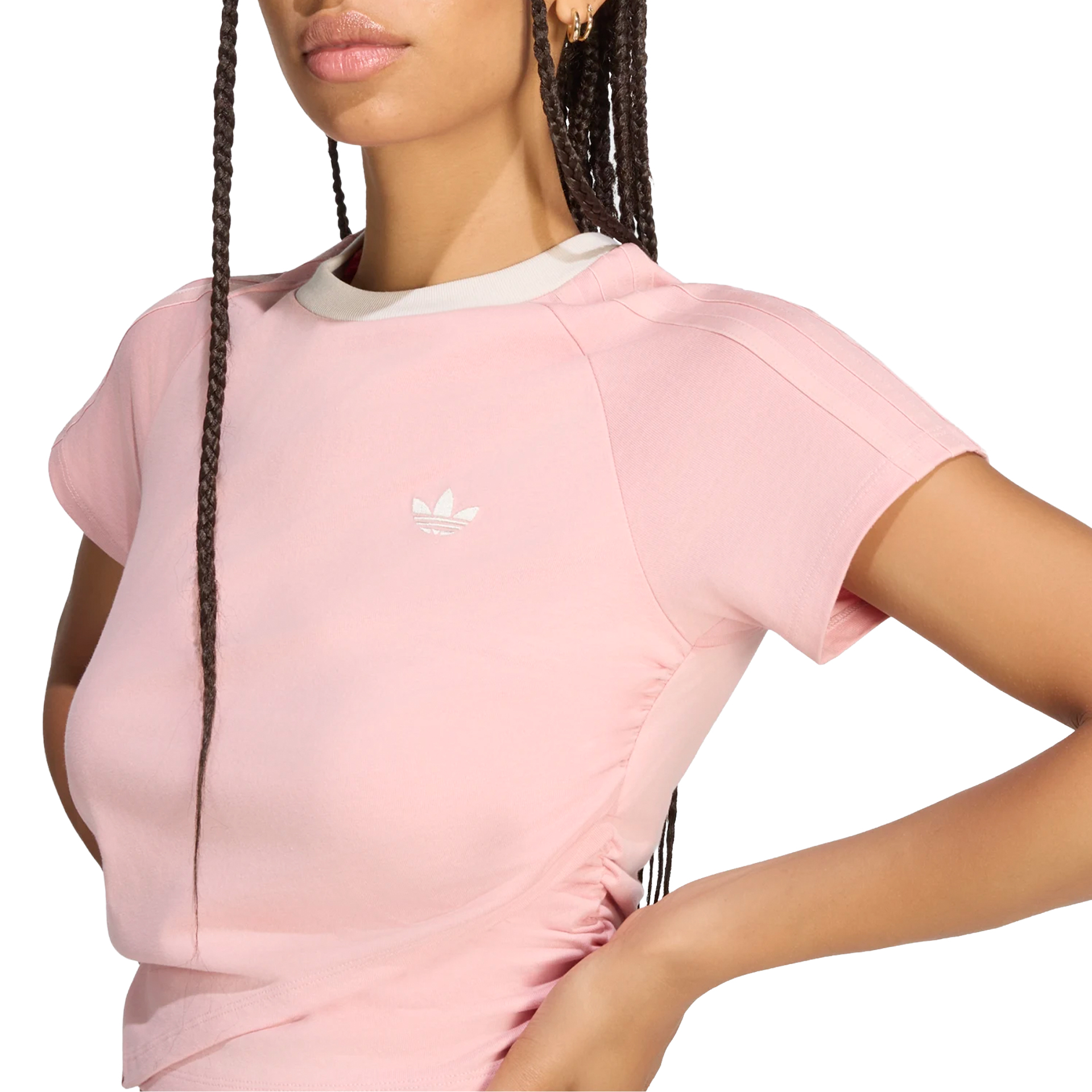 adidas Originals Adiluna S2 X Jennie T-shirt Layered Wonder Mauve