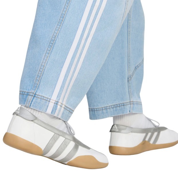 adidas Originals Calça Denim Barrel Light Blue