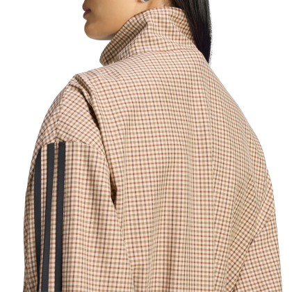 adidas Originals Casaco Checks Crystal Linen / Aurora Coffee adidas Originals Casaco Checks Crystal Linen / Aurora Coffee