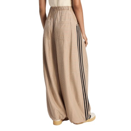 adidas Originals Calça Checks Crystal Linen / Aurora Coffee adidas Originals Calça Checks Crystal Linen / Aurora Coffee