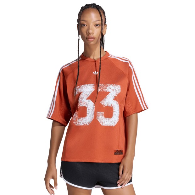 adidas Originals T-shirt Jersey Knit Vermillion
