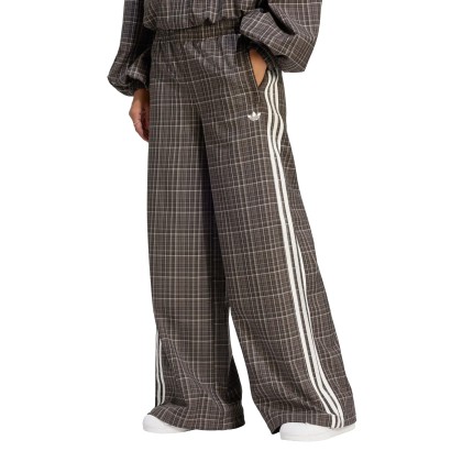 adidas Originals Calça Loose Check Night Brown adidas Originals Calça Loose Check Night Brown