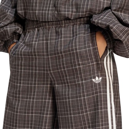 adidas Originals Calça Loose Check Night Brown adidas Originals Calça Loose Check Night Brown