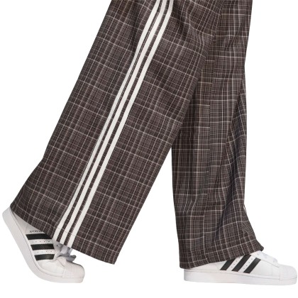 adidas Originals Calça Loose Check Night Brown adidas Originals Calça Loose Check Night Brown