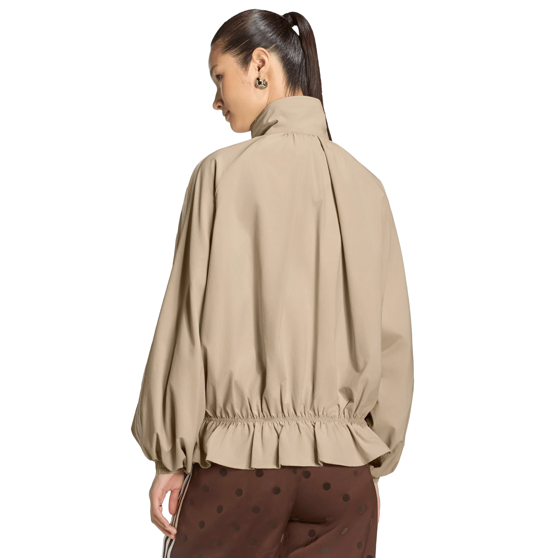 adidas Originals Casaco Blousy Oversized Khaki Three